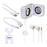 Kit 5 En 1 Travel Sound Blanco I Sound 1615