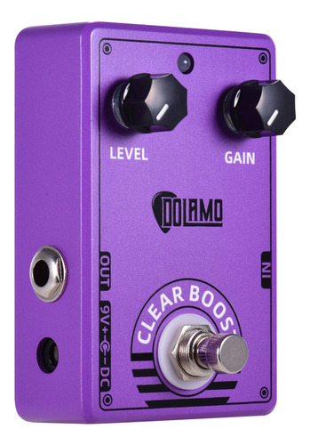 Dolamo D-6 Clear Boost - Pedal Con Efecto De Guitarra, Color