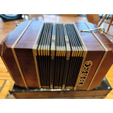 Bandoneon Aa Marron Liso Inmaculado