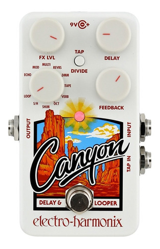 Delay/looper Pedal Electro Harmonix Canyon - Targuet Music