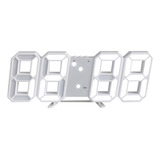 Reloj Despertador Digital Con Luces Led Y Carga Por Usb