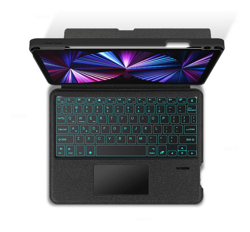 Capa Teclado E Touchpad Multitoque Apple iPad 9ª 10.2 2021