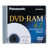 Panasonic Lm-hb47lu 4.7gb Dvd Ram De Un Solo Lado
