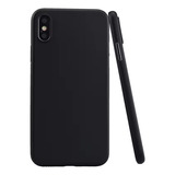 Carcasa Silicona Mate Para iPhone XS Max 1.0mm