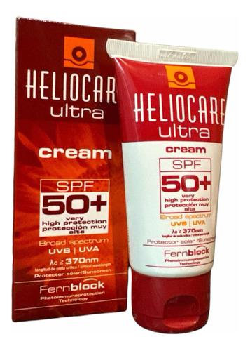 Heliocare Ultra Cream Spf50+ Protector Solar Color Claro 50g
