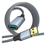 Cable Extensión 5m Alargador Usb 3.0 5gbps Macho A Hembra