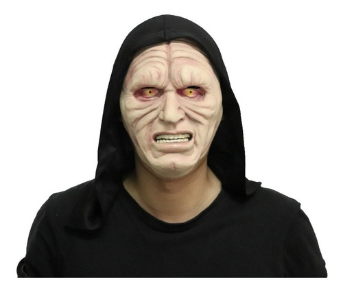 Mascara De Señor Oscuro Lord Latex Disfraz Halloween Color Piel Señor Oscuro