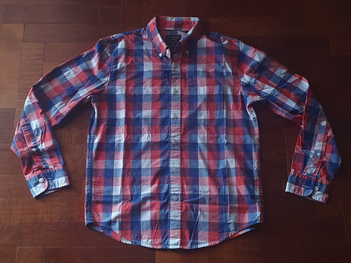 Camisa Mangas Largas Abercrombie & Fitch Cuadros Cuadrille