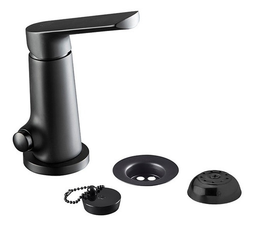 Griferia Baño Fv 189/d8 Ng Aromo Bidet Negro Mate