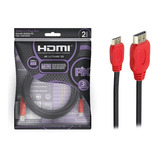  Pix Cabo Hdmi Para Câmera Fotográfica Mini Hdmi X Hdmi 2 Metros