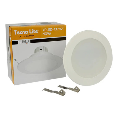 Spot Empotrable Blanco Led 11w 6500k Tecnolite Ydled-432\u002F65 | MercadoLibre