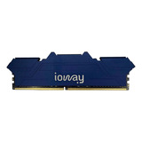 Memória Ram 8gb Ddr4 Dissipador De Calor 2666mhz Ioway Pro