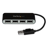 Hub Concentrador Startech Usb A 2.0 De 4 Puertos 480 Mbit /v