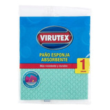 Paño Esponja X1 Ultra Absorbente   Virutex Color Amarillo