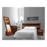 Mueble Recámara Matthew 5 Pzas Color Nogal Mueble Set