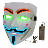 Máscaras De Halloween Máscara Led V Para Vendetta Mask Anony