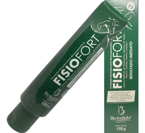 Pomada Fisiofort Bio Instinto Verde Original 150g