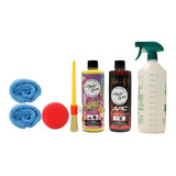 Kit Detallado Y Limpieza Interior Toxic Shine Super Completo