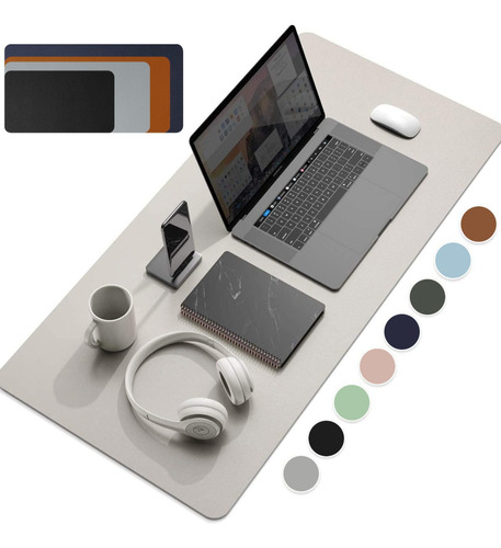 Mousepad Grande 90cm X 40cm Em Couro Premium A Prova D'água