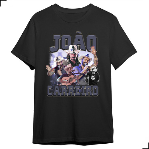 Camisa Unissex Em Homenagem Dupla João Carreiro Capataz Fãs