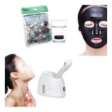 Vapor Facial Hidratante Limpeza Pele + Mascara Desidratada