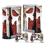Skin Para Xbox 360 Fat Adesivo - The Punisher Justiceiro