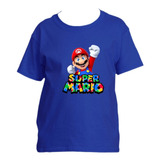 Polera Neurodivergentes Tea Tdah Autismo Mario Bros Niño/a