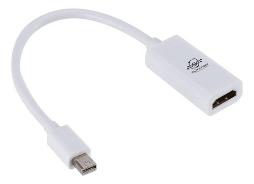 Adaptador Thunderbolt Mini Displayport Hdmi Para Macbook Color Blanco