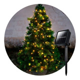 Guirnalda Luces Led 100 Lamparas Exterior Solar Navidad