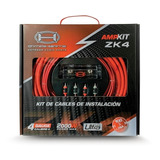 Kit De Cables Dynahertz Amp Kit Zk4  4 Gauge Cobre Prem