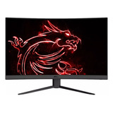 Monitor Gamer Curvo Msi Optix G27c4 Led 27  Negro 100v/240v