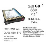 Ssd Hp 240gb  2.5  Sata 6g  872888-001  872853-b21      