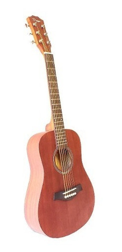 Guitarra Acustica Parquer Tipo Baby Taylor 34 Marron Oscuro