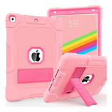 Funda Para iPad Rosa 9/8/7 Gen Con Funcion Atril 10.2