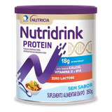 Nutridrink Protein Zero Lactose Sem Sabor 350g - Danone