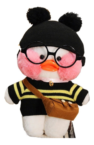 Juguete De Peluche Lalafanfan De Patito Con Accesorios