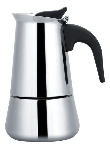 Cafetera Portátil Uk Plug De Acero Inoxidable Moka Espresso