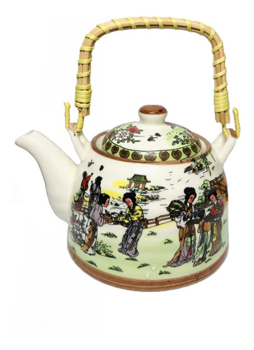 Tetera Con Infusor Porcelana Vintage China