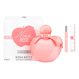 Nina Rose Edt 80ml + Roll On 10 Ml