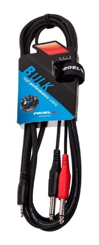 Cable Proel Bulk505lu18 Miniplug-plug 1.8mts