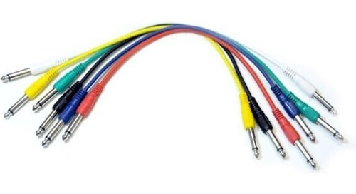 Whirlwind Xp280 Cables Inter Pedal Colores  6 Unidades 30cm