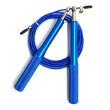 Cuerda Alta Velocidad Speed Rope Aluminio Color Azul