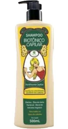 Shampoo Hábito Cosméticos Biotônico Fortificante 500 Ml