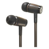 Auriculares Alambricos Aircom A6 Anti-radiación, Madera