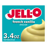 Jell-o Pudin Instantaneo Y Relleno De Pie, Vainilla Francesa