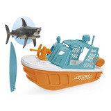 Brinquedo Barco Shark Wave Pesca Tubarão - Usual Brinquedos