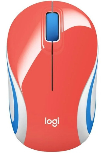 Mouse Logitech M187 Coral Mini Wireless 