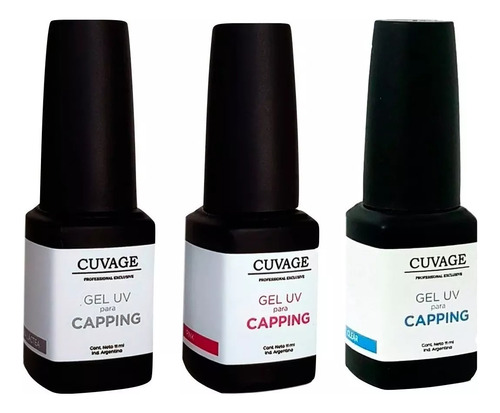 Gel Uv Kapping 11ml Manicura Profesional X 1 Cuvage Colores