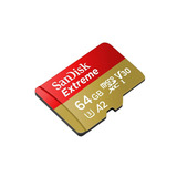 Memoria Micro Sd 64gb 10 4k A2 U3 V30 Sandisk Extreme Gopro