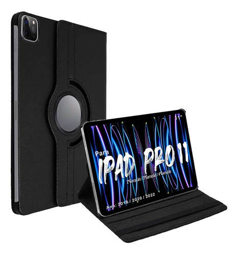 Capa Case Para iPad Pro 11 Polegadas 2ª 3ª 4ª Geração